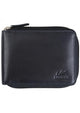 Mancini Wallets Black Mancini BELLAGIO Zippered RFID Billfold With Removable Passcase