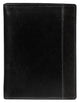 Mancini Wallets Black Mancini CASABLANCA Collection Men’s Unique Vertical Wing Wallet (RFID Secure)