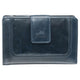 Mancini Wallets Blue Mancini South Beach RFID Secure Medium Clutch Wallet