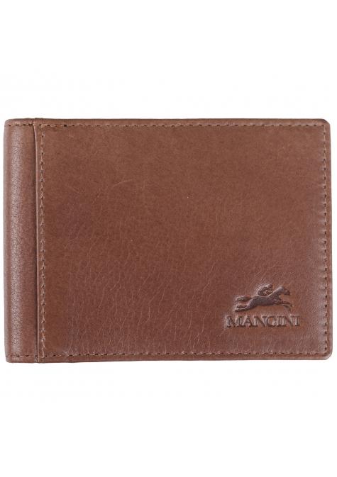 Mancini Wallets Brown Mancini BELLAGIO Deluxe RFID Slim Bill Clip