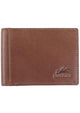 Mancini Wallets Brown Mancini BELLAGIO Deluxe RFID Slim Bill Clip