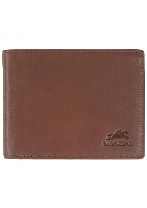 Mancini Wallets Brown Mancini BELLAGIO Left Wing RFID Billfold