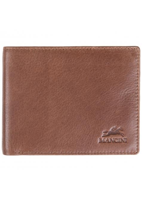 Mancini Wallets Brown Mancini BELLAGIO RFID Billfold