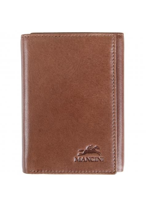 Mancini Wallets Brown Mancini BELLAGIO Trifold RFID Wallet
