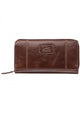 Mancini Wallets Brown Mancini CASABLANCA Ladies' ''Clutch'' Wallet