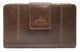Mancini Wallets Brown Mancini CASABLANCA Ladies' RFID Secure Medium Clutch Wallet