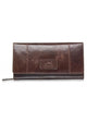 Mancini Wallets Brown Mancini CASABLANCA Ladies' RFID Secure Medium Clutch Wallet