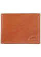 Mancini Wallets Cognac Mancini BELLAGIO Left Wing RFID Billfold