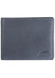 Mancini Wallets Grey Mancini BELLAGIO Center Wing RFID Wallet With Coin Pocket