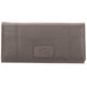 Mancini Wallets Grey Mancini Pebbled Ladies' RFID Trifold Wallet