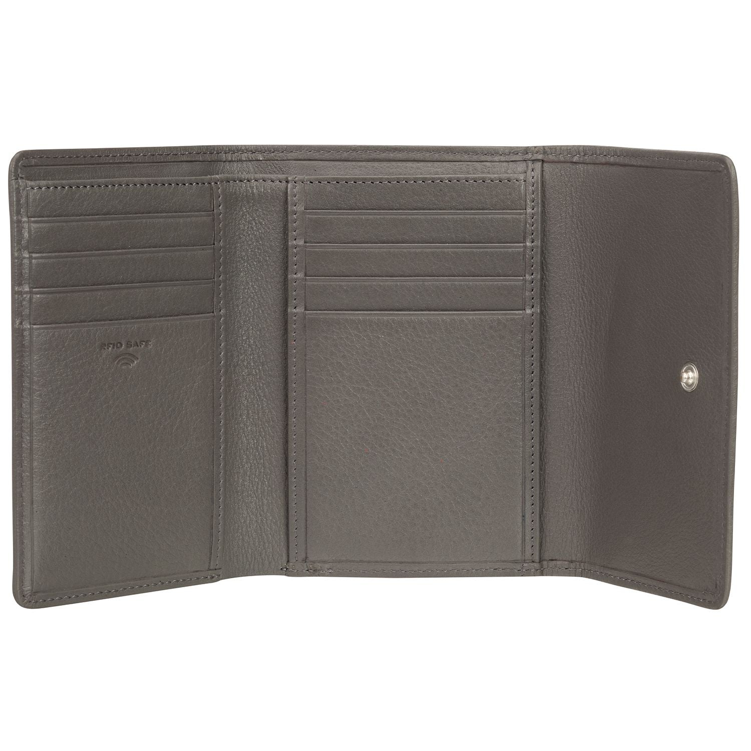 Mancini Wallets Mancini BASKET WEAVE RFID Secure Medium Clutch Wallet