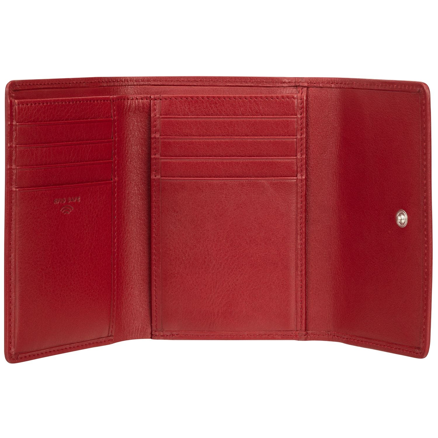 Mancini Wallets Mancini BASKET WEAVE RFID Secure Medium Clutch Wallet