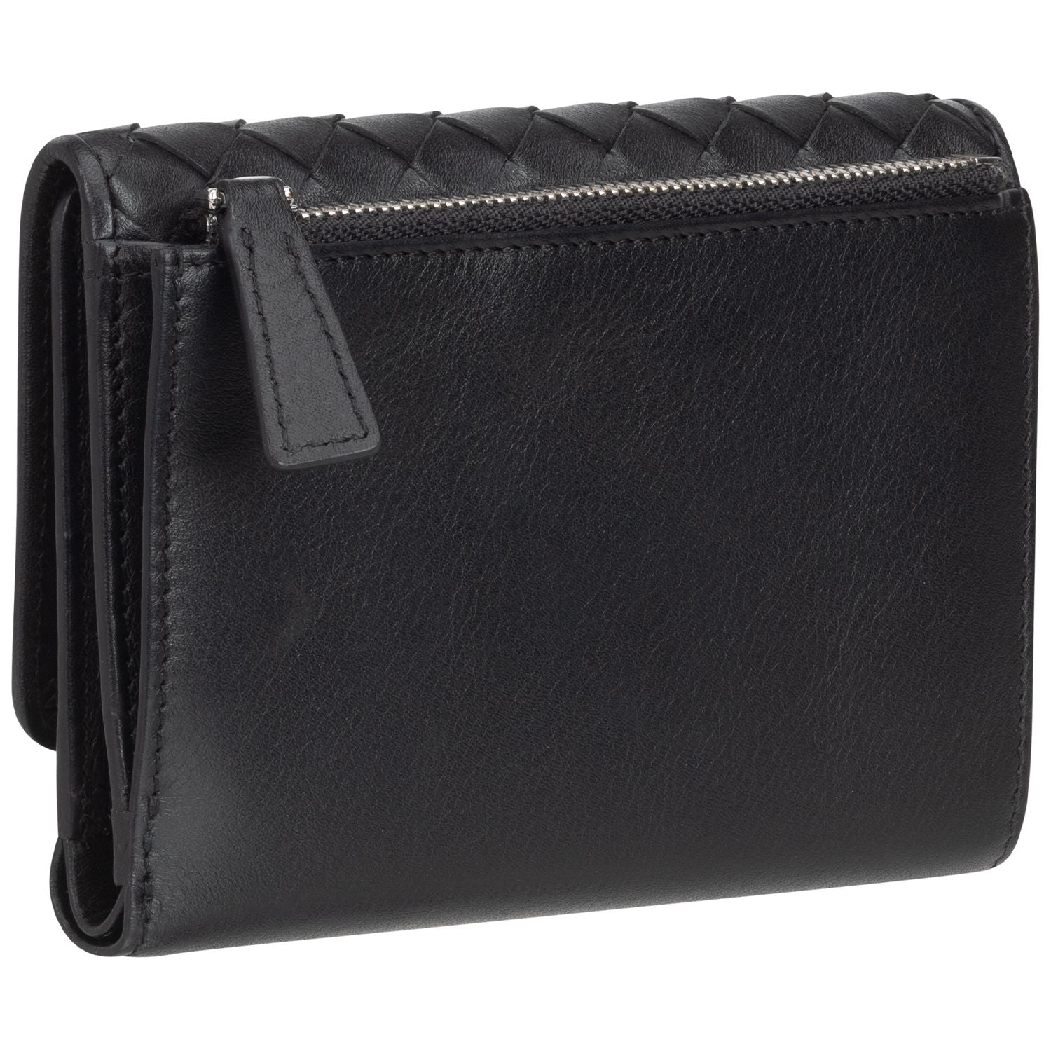 Mancini Wallets Mancini BASKET WEAVE RFID Secure Medium Clutch Wallet