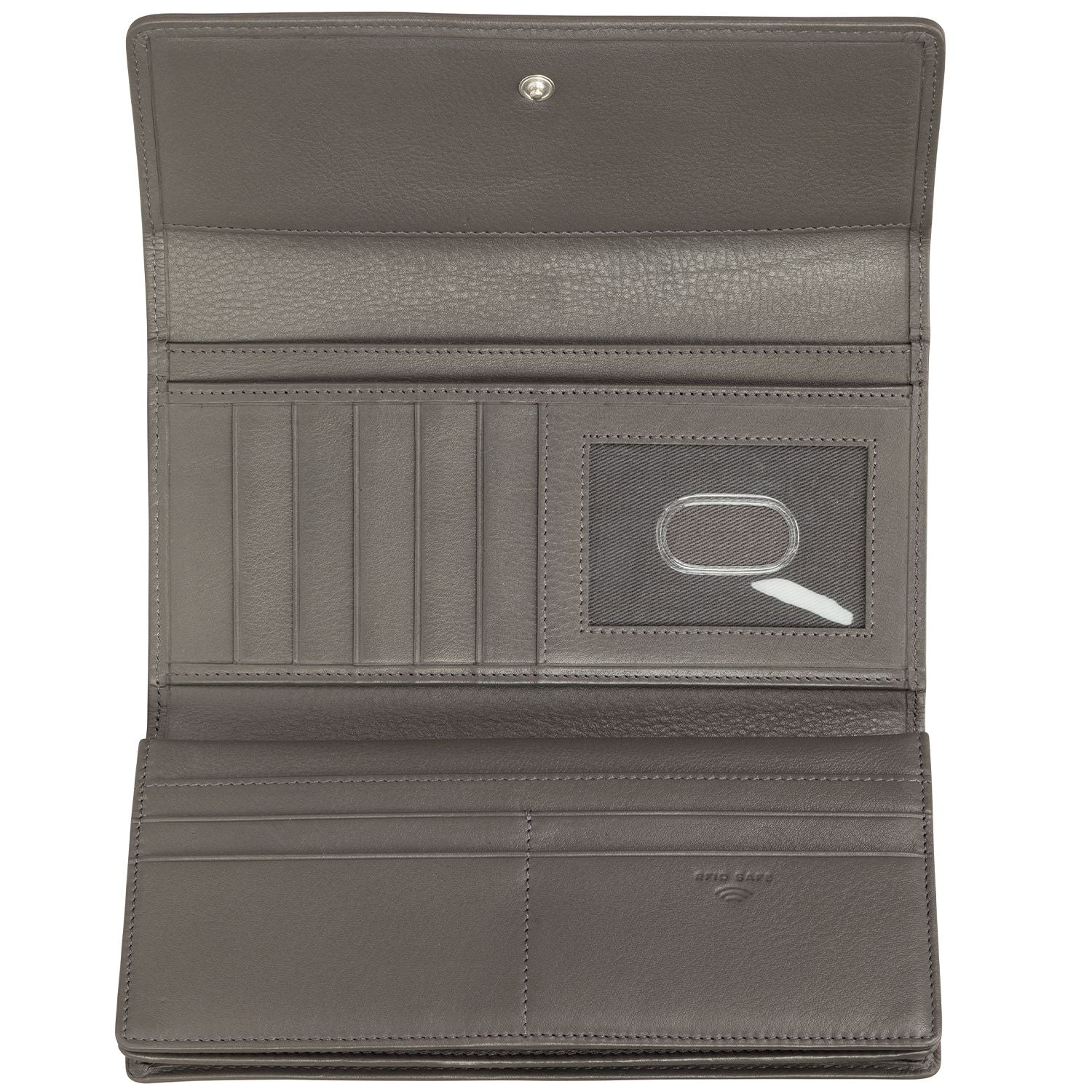 Mancini Wallets Mancini BASKET WEAVE RFID Secure Quadruple Fold Wallet