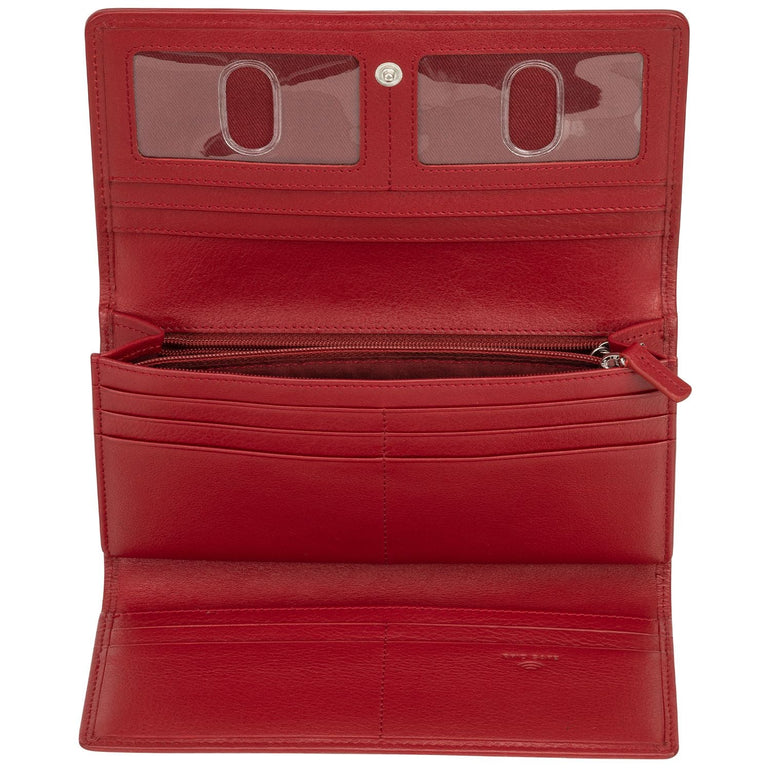Mancini Wallets Mancini BASKET WEAVE RFID Secure Trifold Wallet