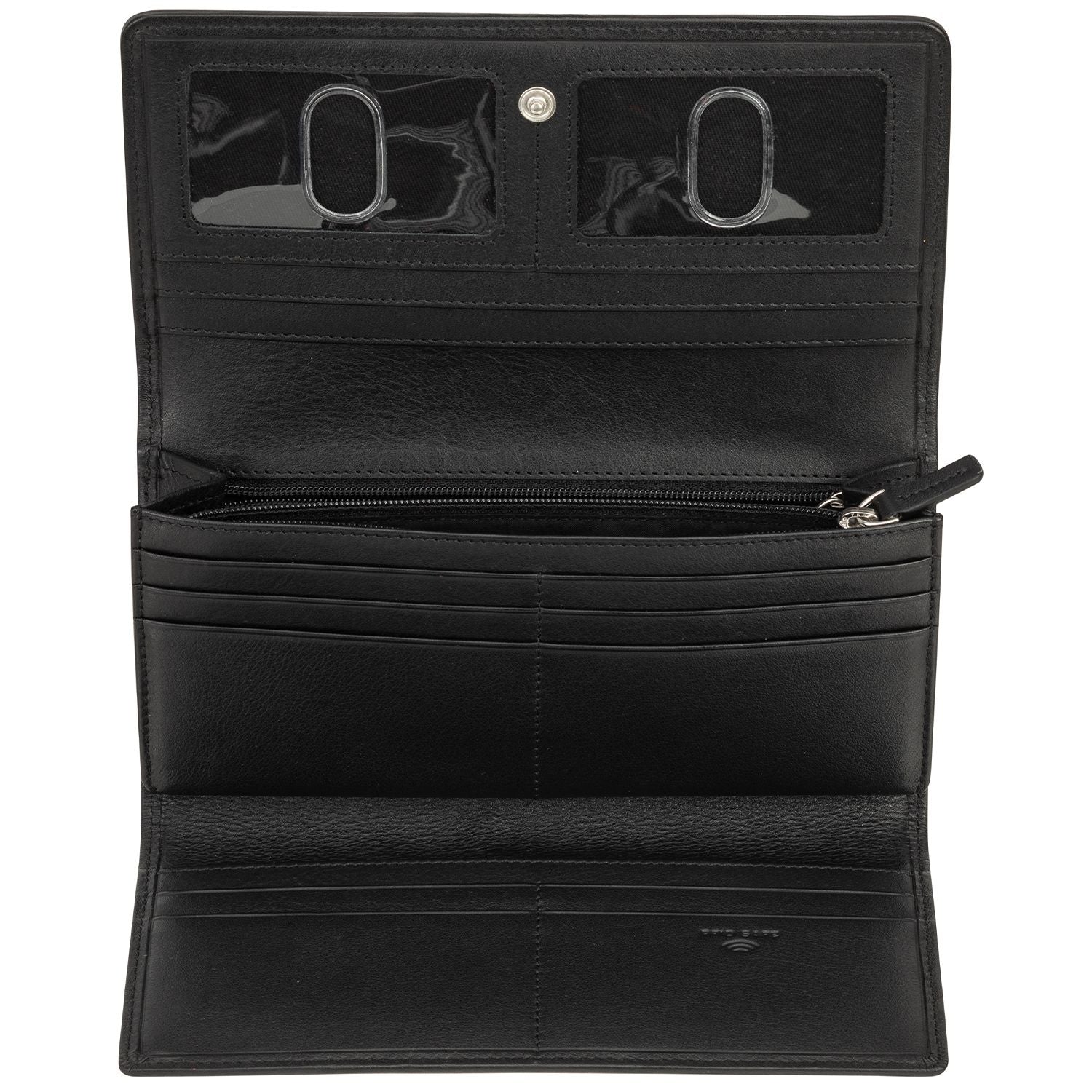 Mancini Wallets Mancini BASKET WEAVE RFID Secure Trifold Wallet