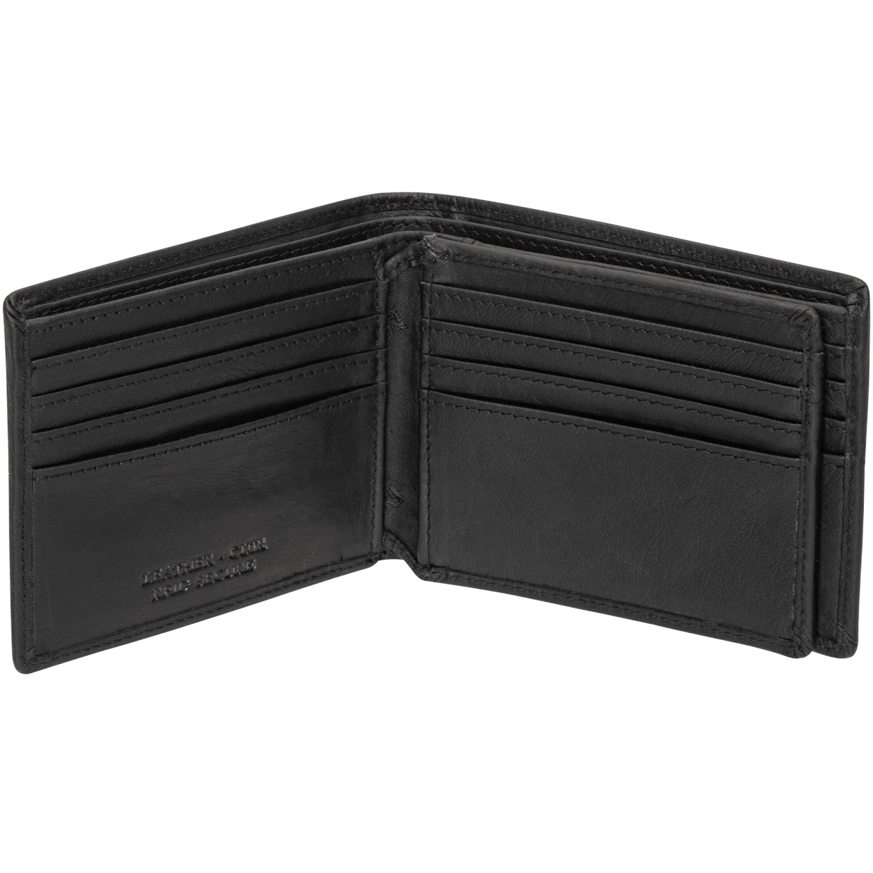 Mancini Wallets Mancini BUFFALO RFID Secure Center Wing Billfold