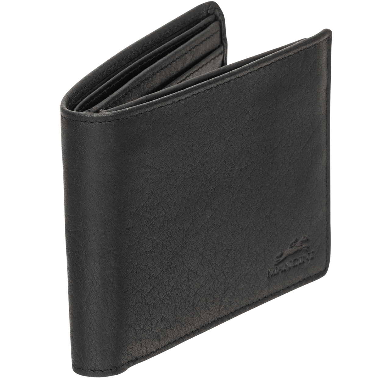 Mancini Wallets Mancini BUFFALO RFID Secure Center Wing Billfold