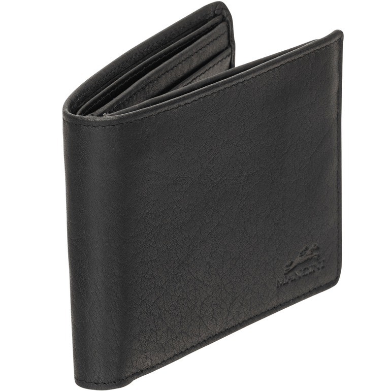 Mancini Wallets Mancini BUFFALO RFID Secure Center Wing Billfold