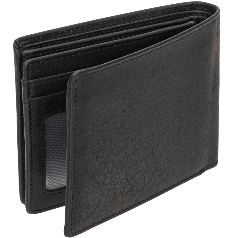 Mancini Wallets Mancini BUFFALO RFID Secure Center Wing Billfold