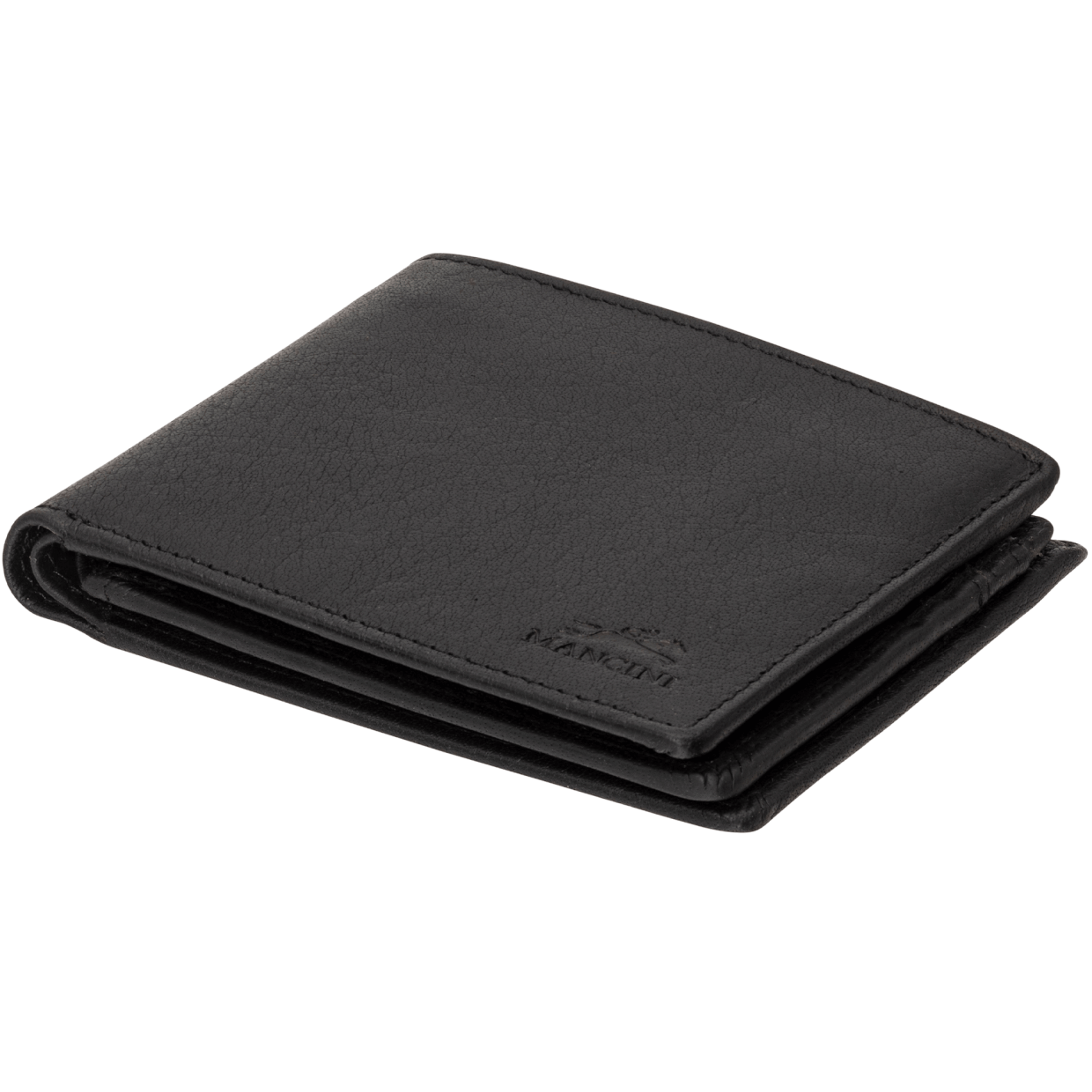 Mancini Wallets Mancini BUFFALO RFID Secure Center Wing Billfold
