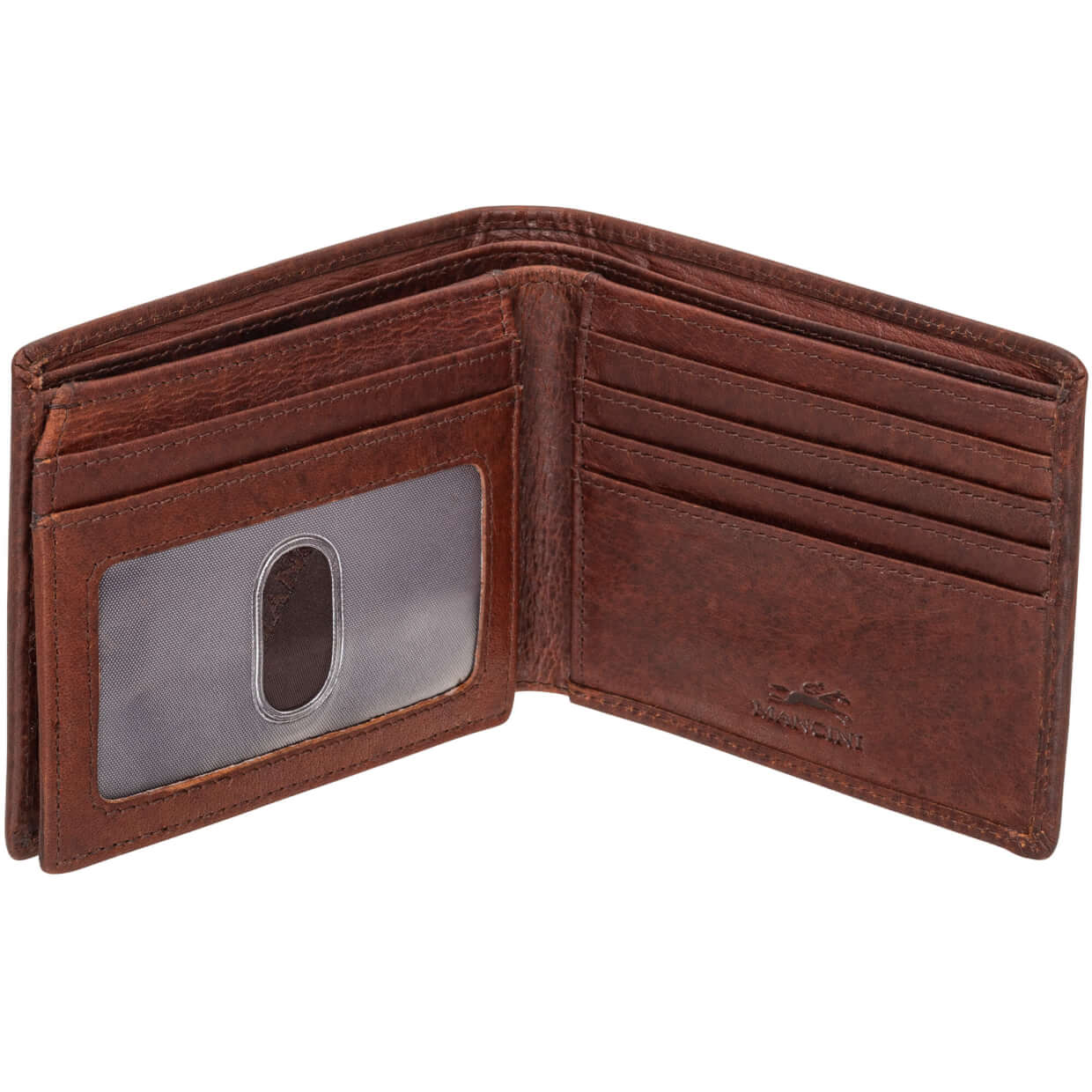 Mancini Wallets Mancini BUFFALO RFID Secure Left Wing Billfold