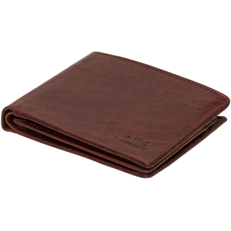 Mancini Wallets Mancini BUFFALO RFID Secure Left Wing Billfold