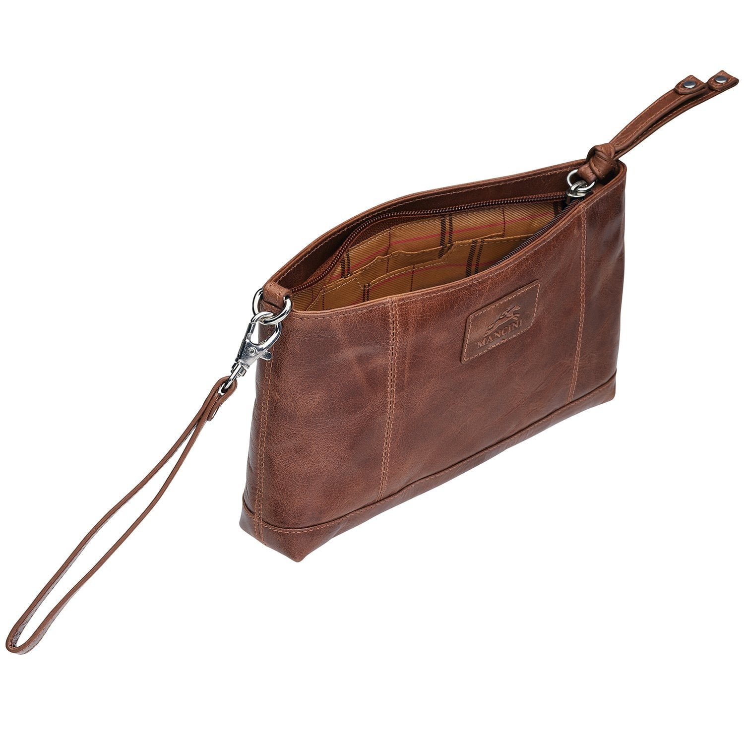 Mancini Wallets Mancini CASABLANCA Collection Ladies’ Wristlet (RFID Secure)