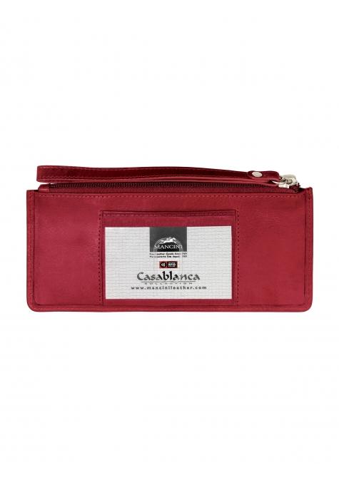Mancini Wallets Mancini CASABLANCA Collection Ladies’ “ Wristlet” (RFID Secure)