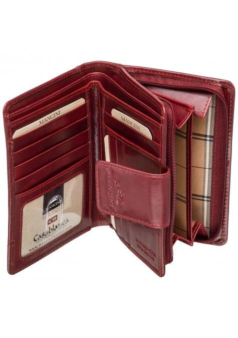 Mancini Wallets Mancini CASABLANCA Ladies' RFID Secure Medium Clutch Wallet