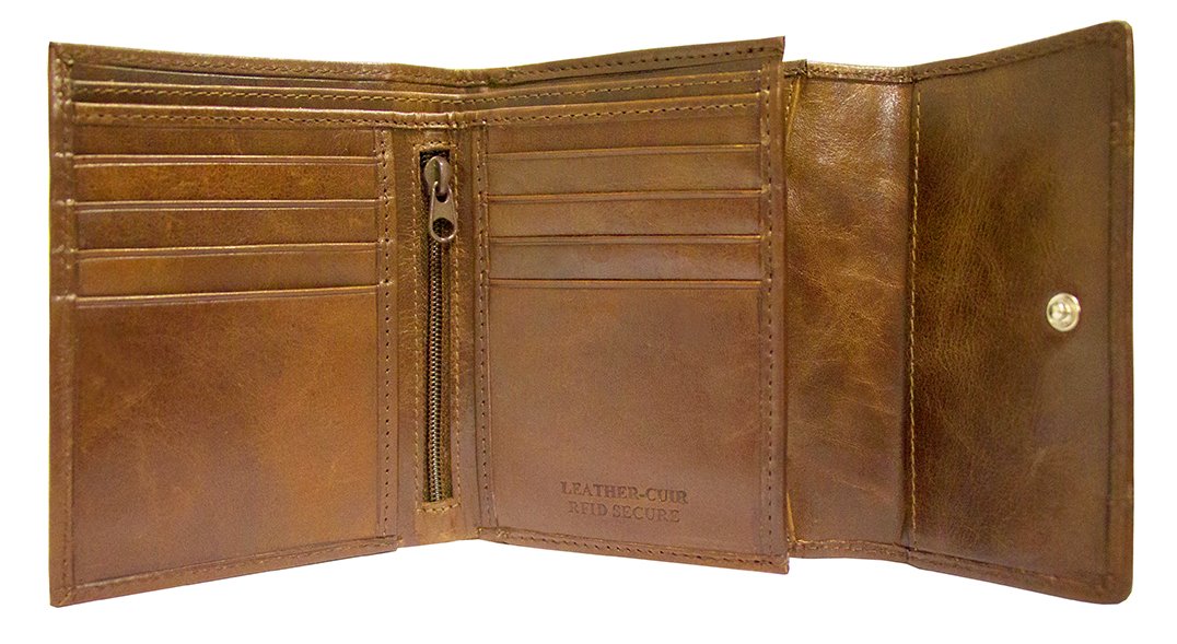 Mancini Wallets Mancini CASABLANCA Ladies' RFID Secure Small Clutch Wallet