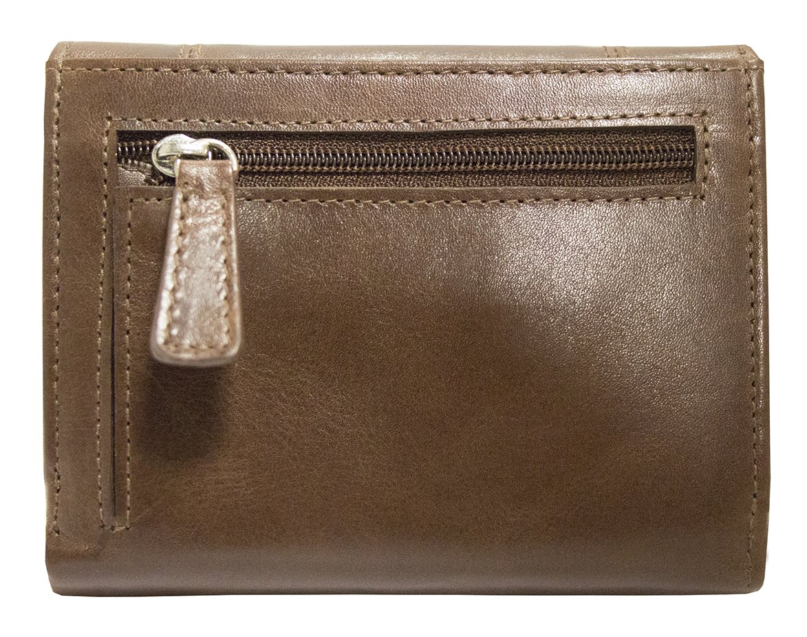 Mancini Wallets Mancini CASABLANCA Ladies' RFID Secure Small Clutch Wallet