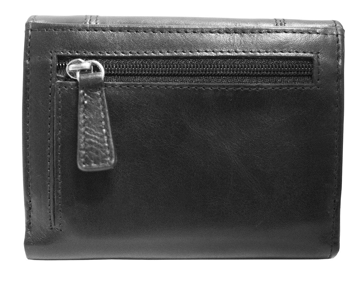 Mancini Wallets Mancini CASABLANCA Ladies' RFID Secure Small Clutch Wallet