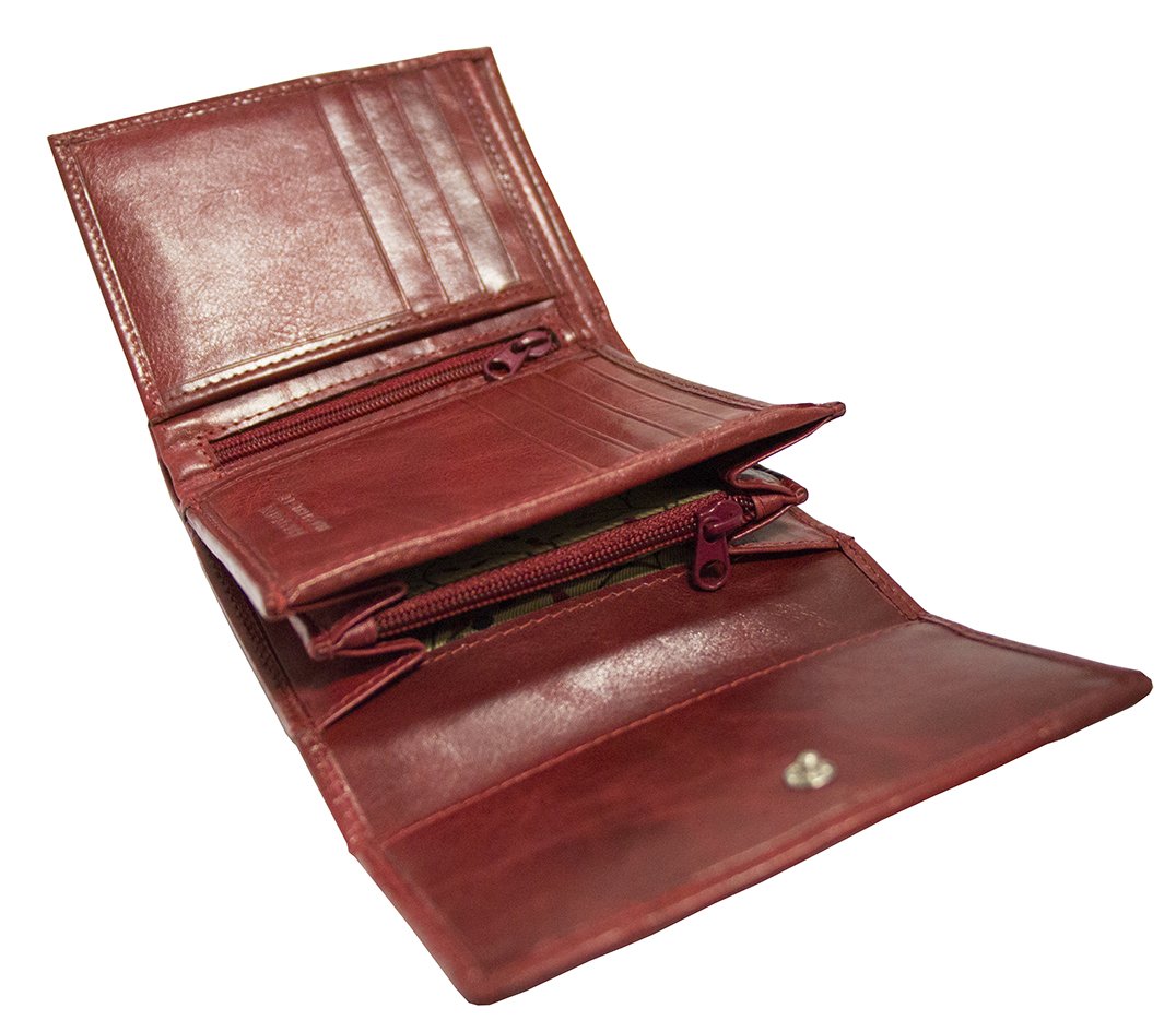 Mancini Wallets Mancini CASABLANCA Ladies' RFID Secure Small Clutch Wallet
