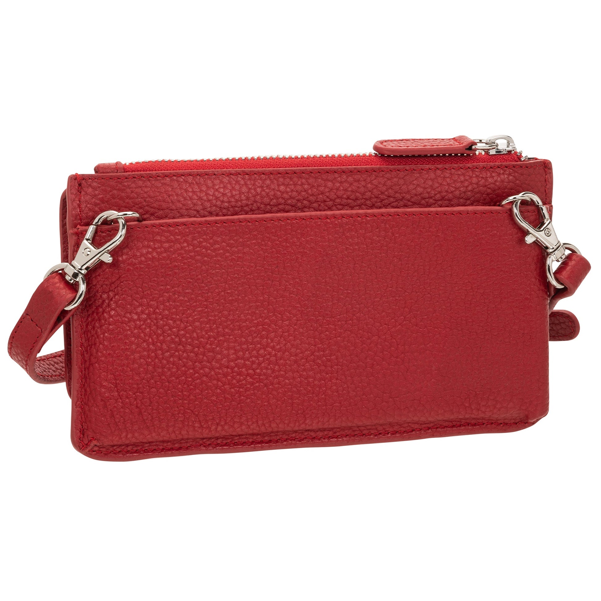 Mancini Wallets Mancini Pebbled Ladies RFID Crossbody Wallet