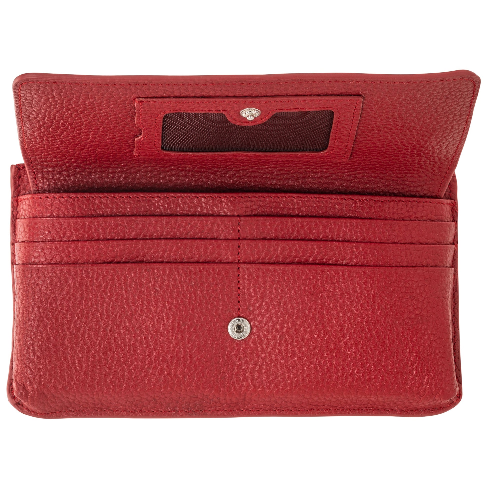 Mancini Wallets Mancini Pebbled Ladies RFID Crossbody Wallet