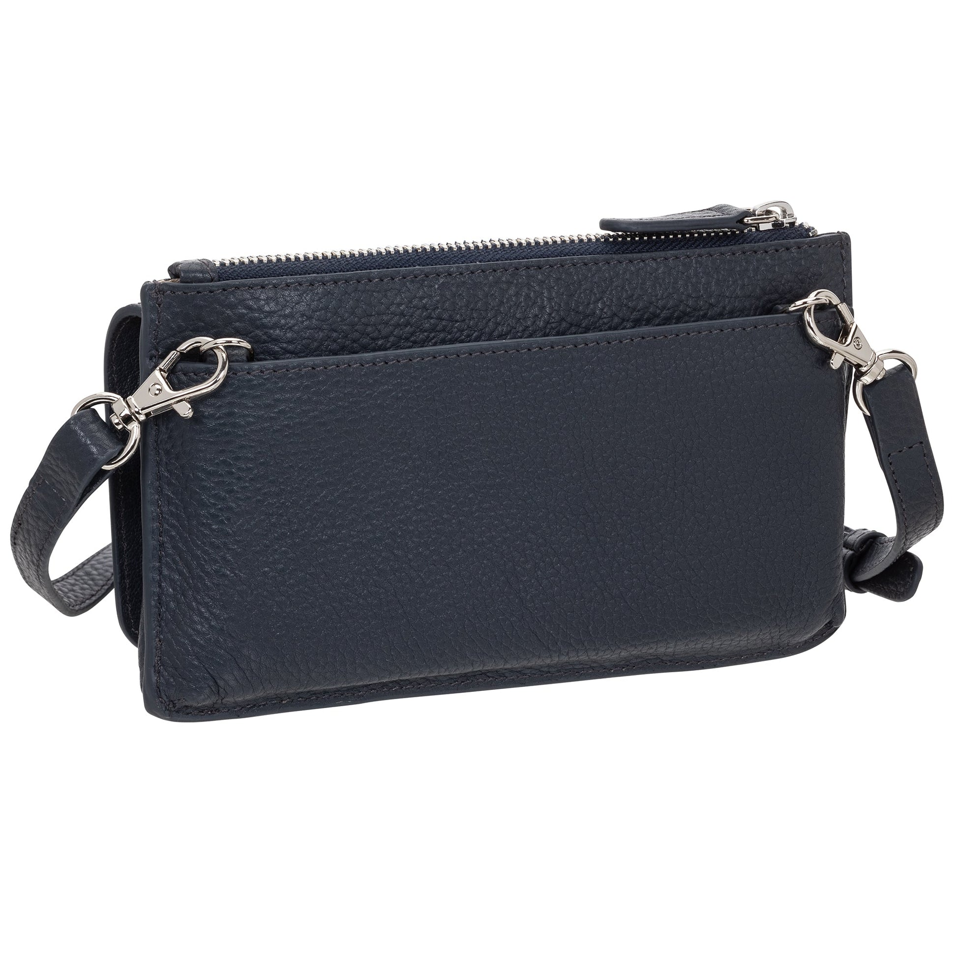 Mancini Wallets Mancini Pebbled Ladies RFID Crossbody Wallet