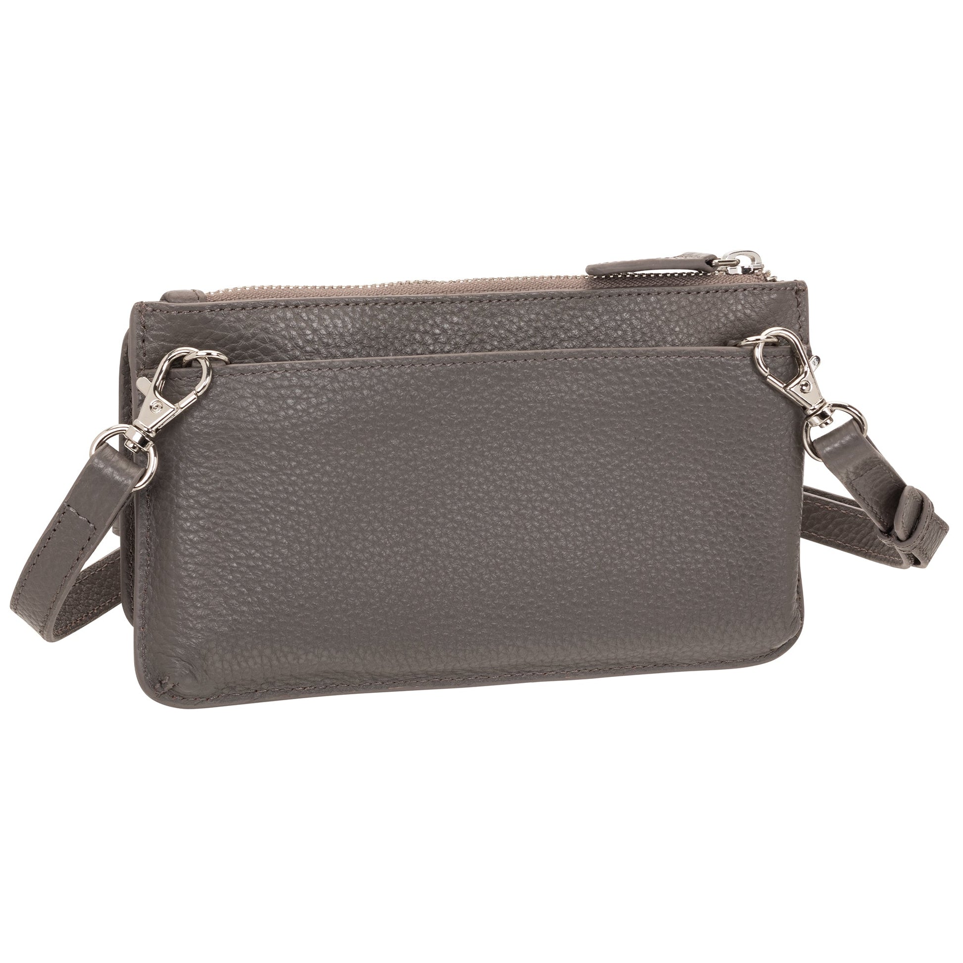 Mancini Wallets Mancini Pebbled Ladies RFID Crossbody Wallet