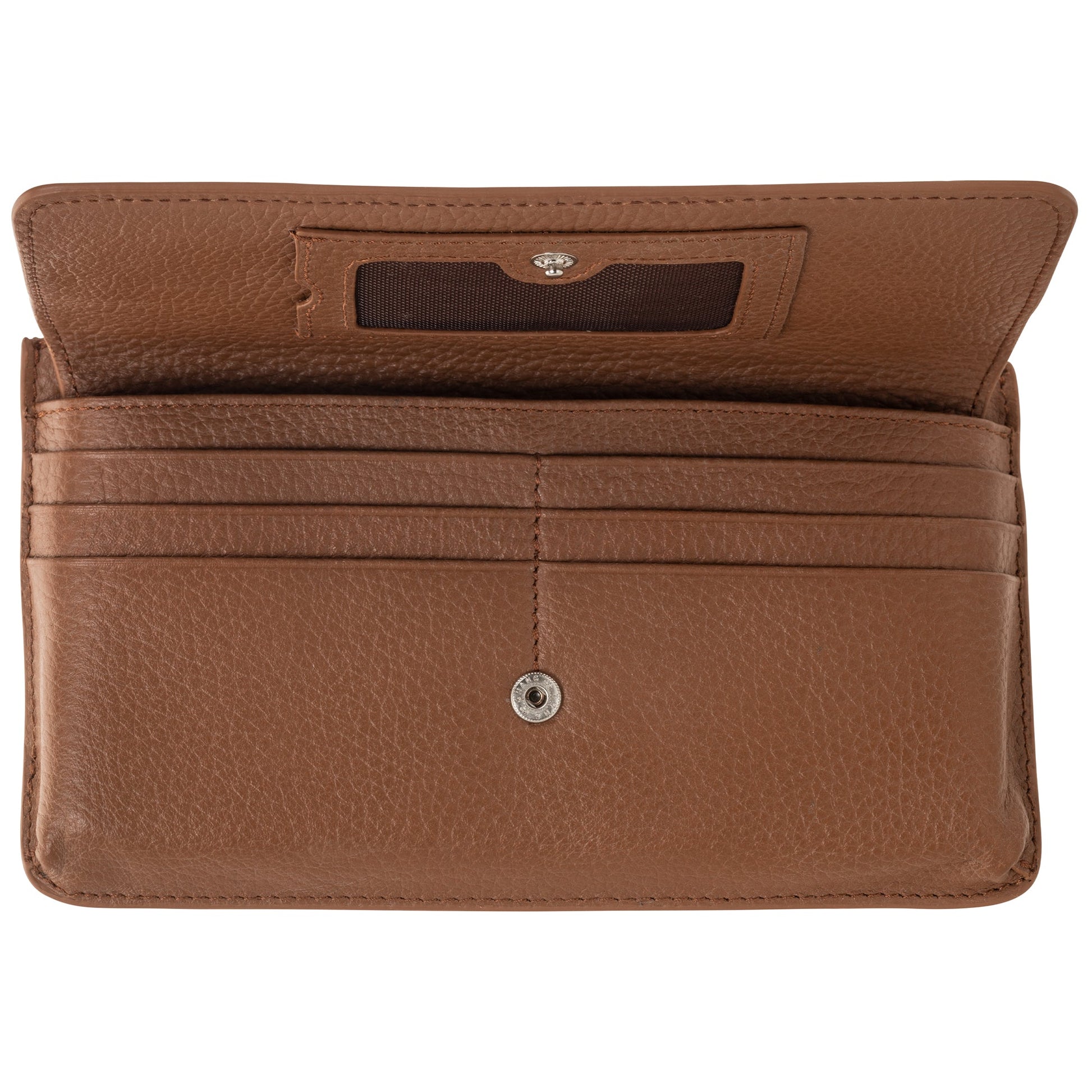 Mancini Wallets Mancini Pebbled Ladies RFID Crossbody Wallet
