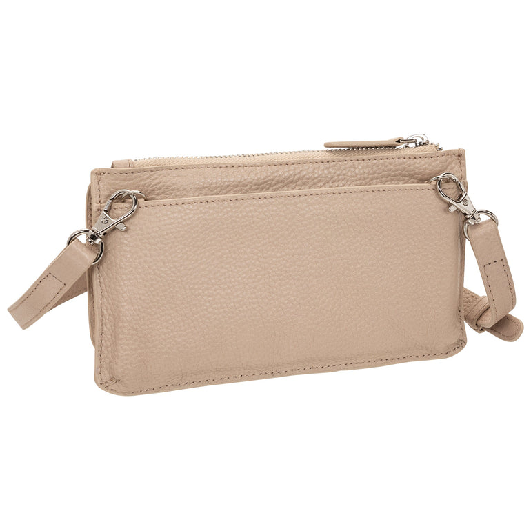 Mancini Wallets Mancini Pebbled Ladies RFID Crossbody Wallet