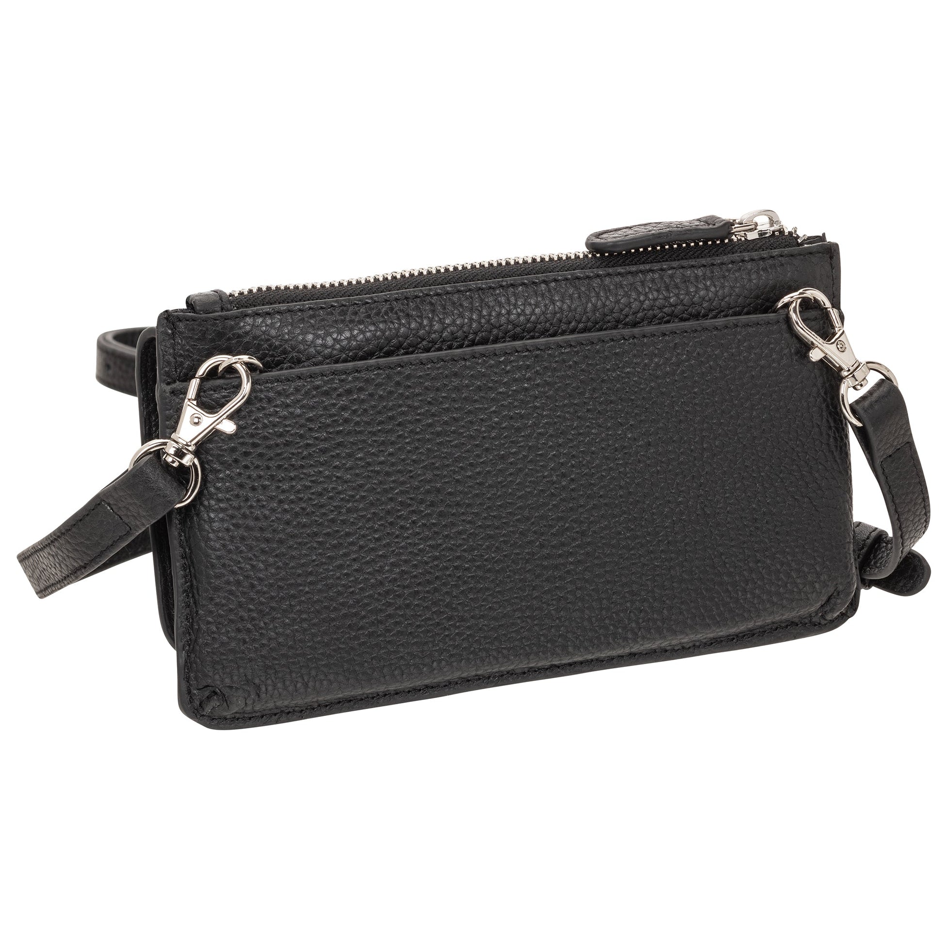 Mancini Wallets Mancini Pebbled Ladies RFID Crossbody Wallet