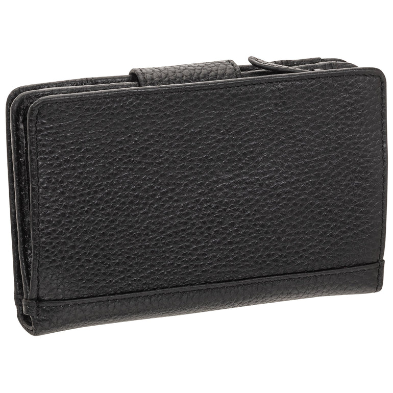 Mancini Wallets Mancini Pebbled Ladies’ RFID Medium Clutch Wallet