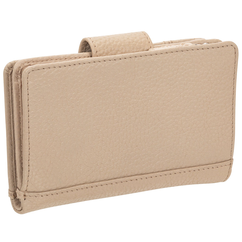 Mancini Wallets Mancini Pebbled Ladies’ RFID Medium Clutch Wallet