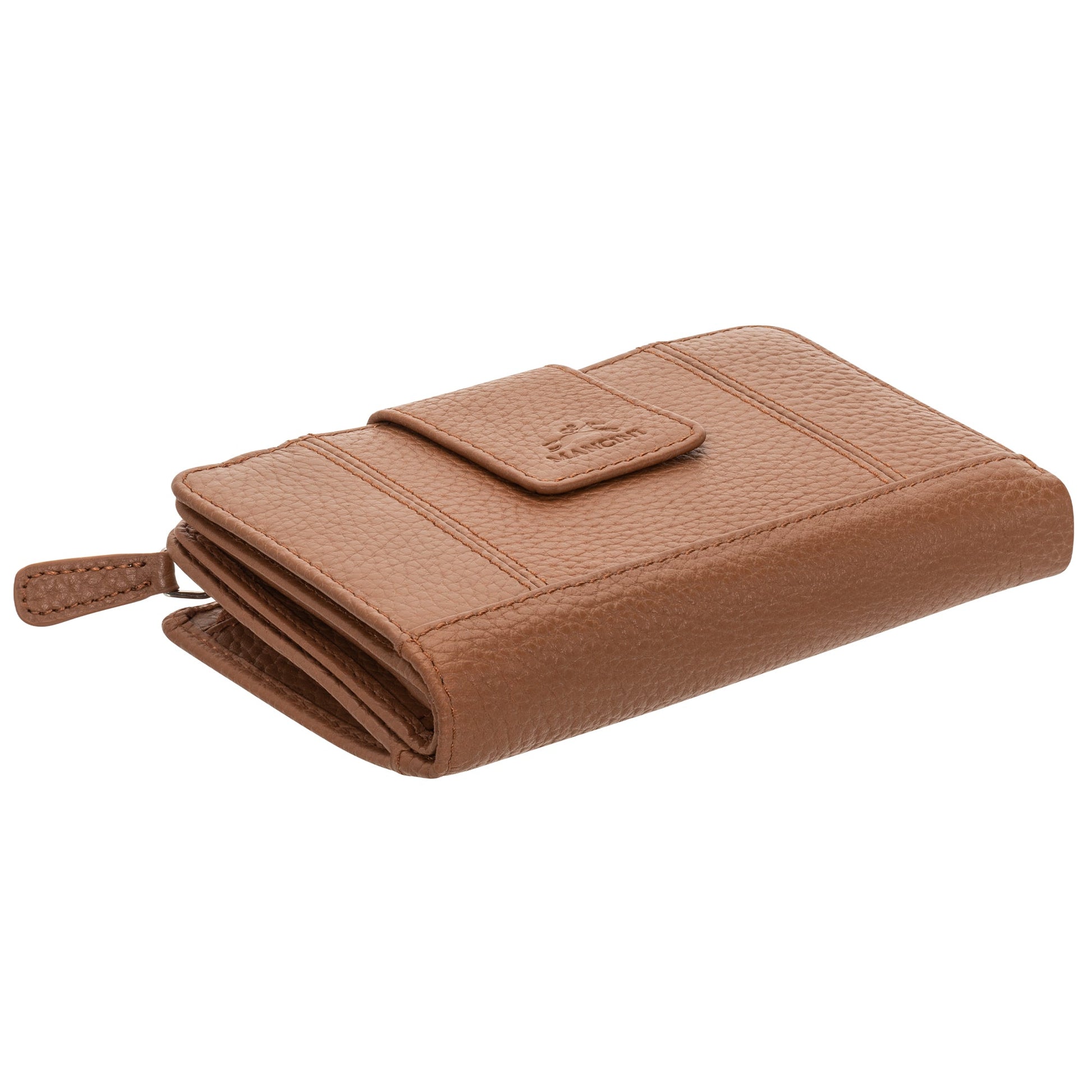 Mancini Wallets Mancini Pebbled Ladies’ RFID Medium Clutch Wallet