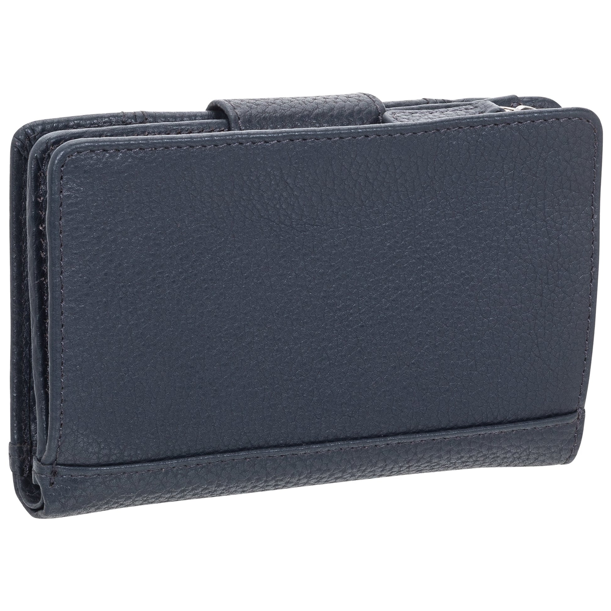 Mancini Wallets Mancini Pebbled Ladies’ RFID Medium Clutch Wallet