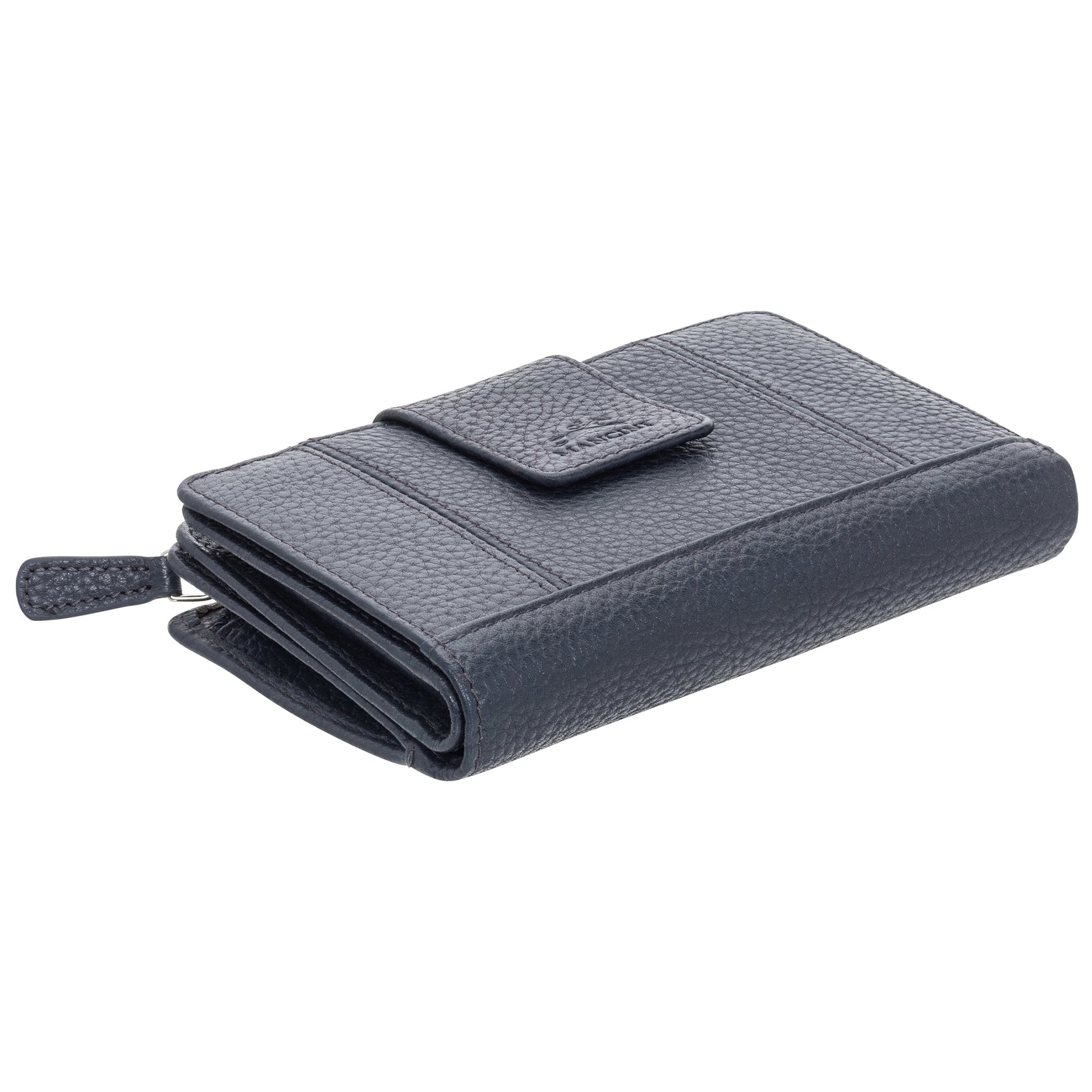 Mancini Wallets Mancini Pebbled Ladies’ RFID Medium Clutch Wallet