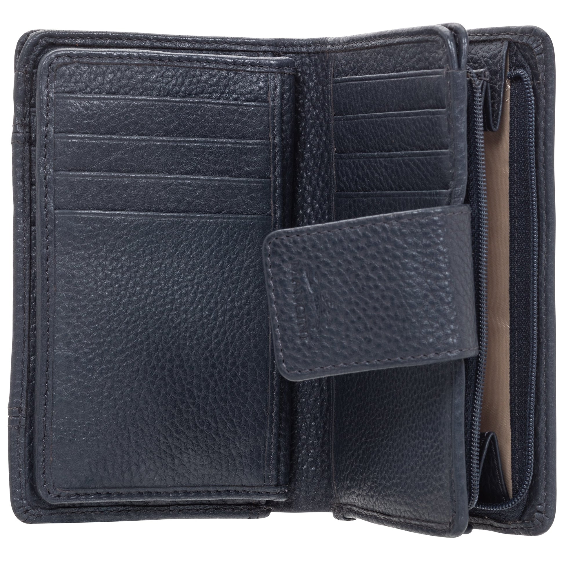 Mancini Wallets Mancini Pebbled Ladies’ RFID Medium Clutch Wallet
