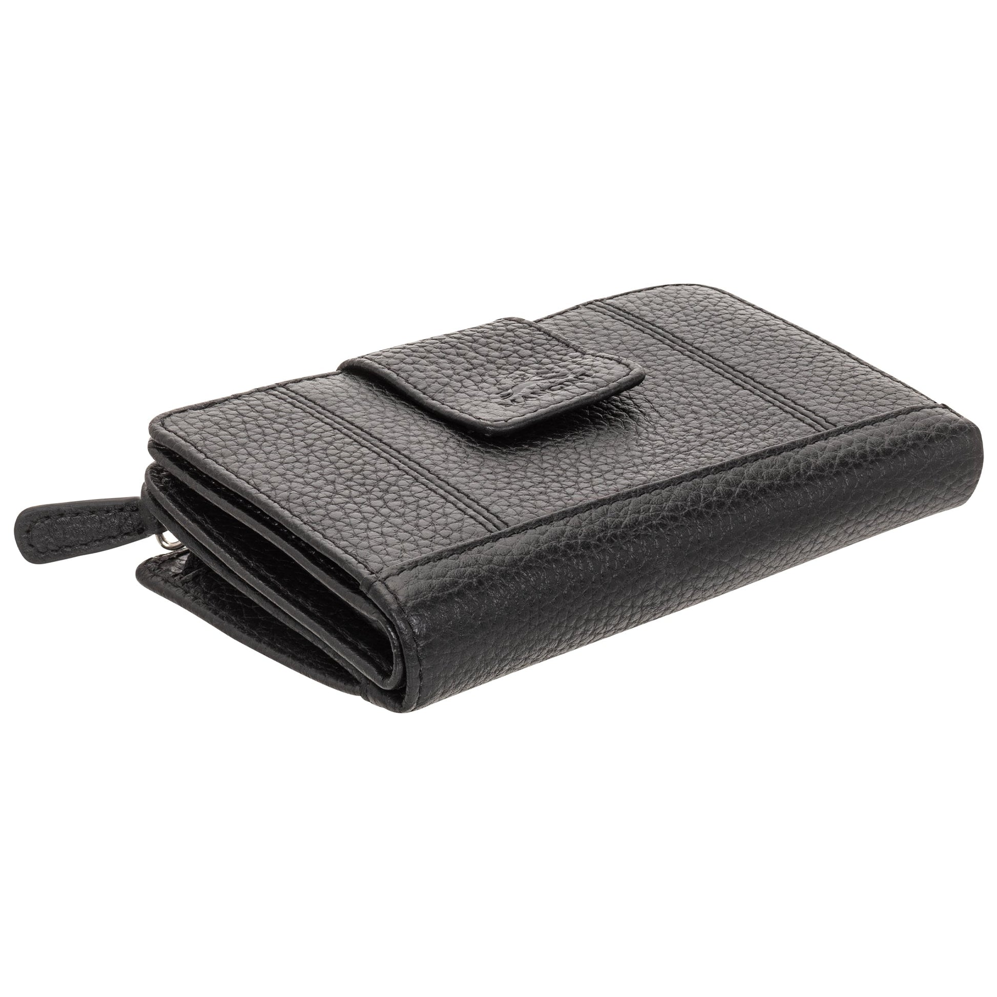 Mancini Wallets Mancini Pebbled Ladies’ RFID Medium Clutch Wallet