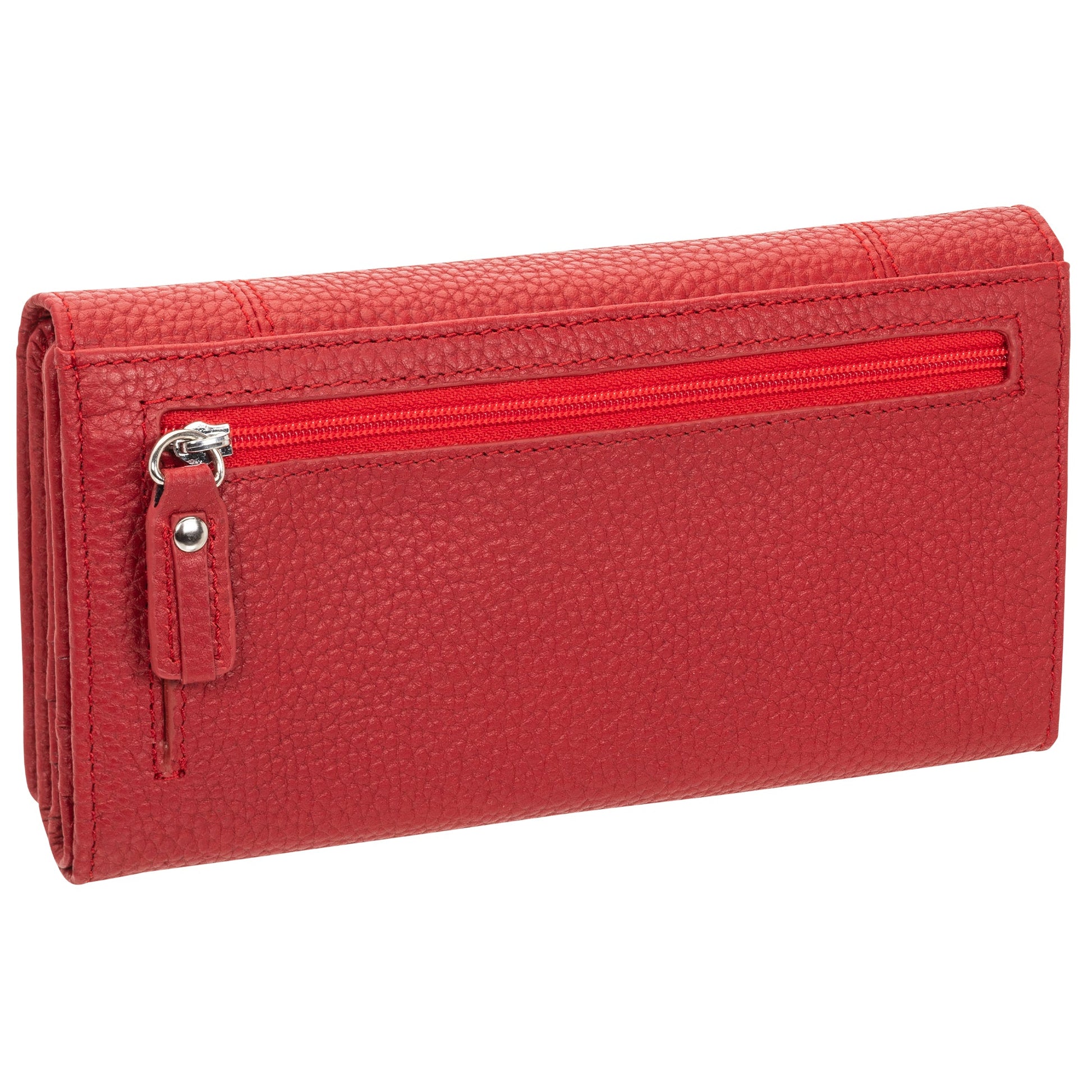 Mancini Wallets Mancini Pebbled Ladies’ RFID Trifold Wallet