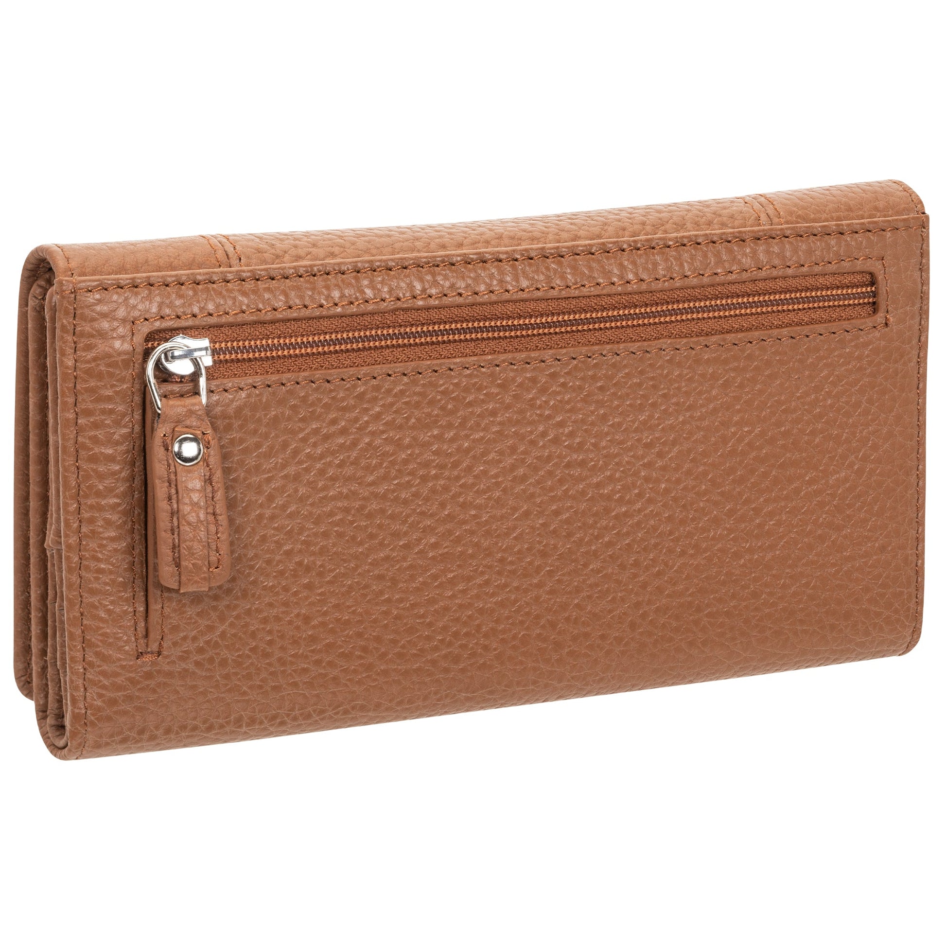 Mancini Wallets Mancini Pebbled Ladies’ RFID Trifold Wallet